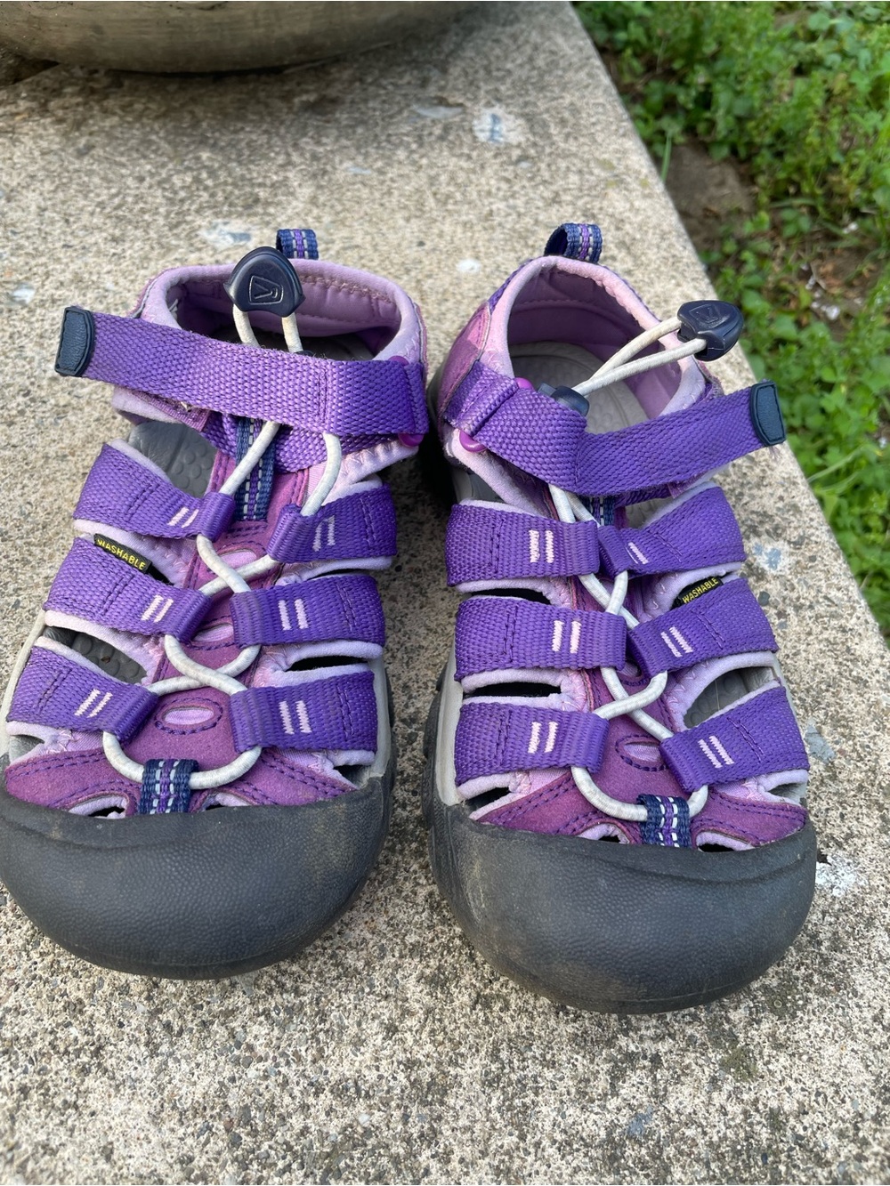 Keen Purple Kids Closed-Toe Active Sandals